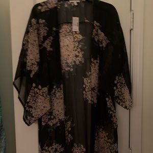 NWT Maurice’s Floral Kimono XXL  $29
